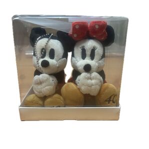 4℃ ミッキー&ミニー マスコットキーチェーン