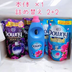 ダウニー 柔軟剤 サンライズフレッシュ ミスティーク 本体ボトル 詰め替え 詰替 つめかえ 2種セット まとめ買い downy