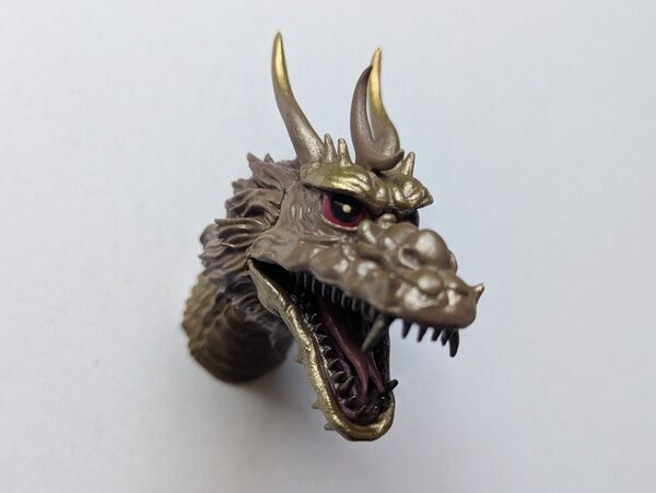 一番くじ ゴジラ×コング 新たなる帝国 F賞 モンスターヘッドマグネット キングギドラ
