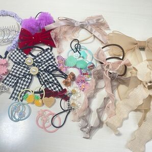 ヘアゴムセット 女の子 ディズニー カチューシャ