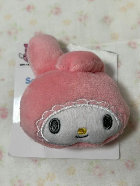 マイメロ マイメロディ 前髪クリップ ぬいぐるみ