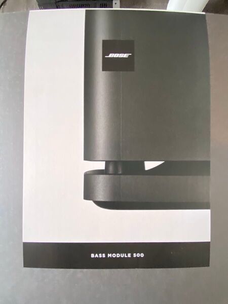 BOSE bass module 500 スピーカー ほぼ新品