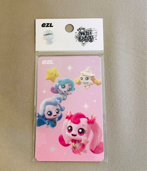 韓国コンビニ限定ティニピンTマネーカード Tmoney 交通ICカード ピンク