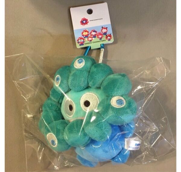 大阪万博ミャクミャクなりきりぬいぐるみカラビナ付キーホルダーハンギョドン