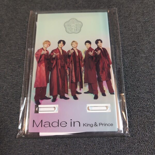 King&Prince★アクリルスタンド/スマホスタンド★Made in★新品
