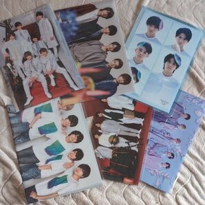 ●King&Prince★歴代ツアコン★クリアファイル★6枚セット★新品★集合★永瀬廉&髙橋海人&平野紫耀&神宮寺勇太&岸優太