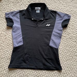 YONEX 半袖シャツ レディース Mサイズ ちいさめ グレー ブラック Sサイズの方でも