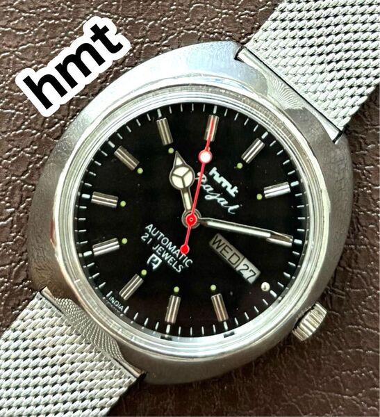 HMT メンズ腕時計 hmt 機械式手動巻き オートマチック