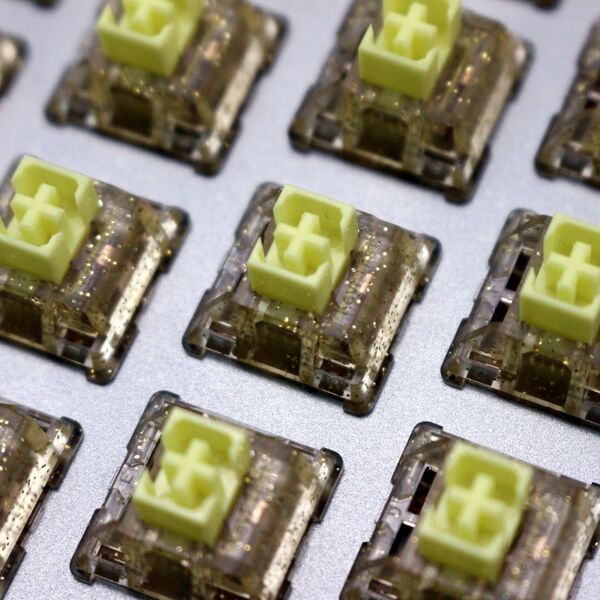 Keyfirst Bling Yellow リニア キースイッチ 33個