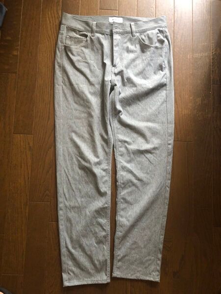 COLONY チノパンストレッチ テーパードパンツ ライトグレー L