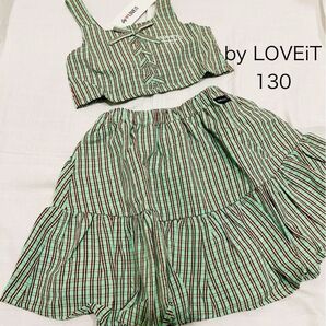 【おまとめ】by LOVEiT セットアップ&Tシャツ★マイメロディ スイムグッズ 130cm