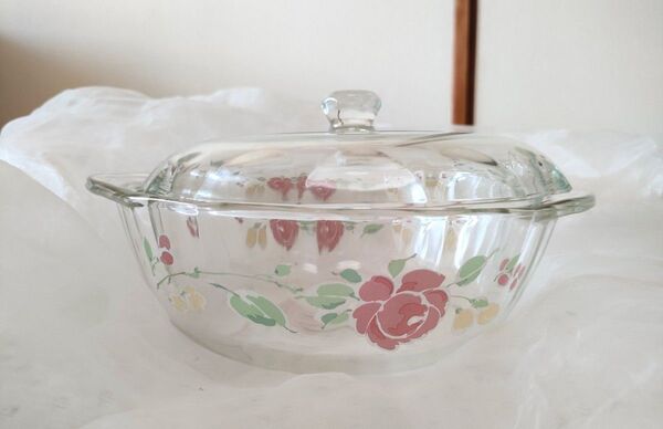 パイレックス Pyrex キャセロール 耐熱ガラス鍋