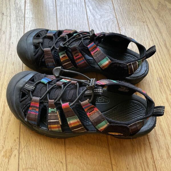 KEEN NEWPORT H2 サンダル レディース 24.5cm マルチカラー