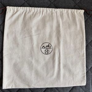 HERMES エルメス 保存袋 巾着袋 バッグ用 45×46 ③