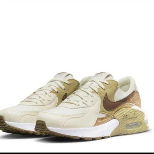 スニーカー ナイキ NIKE AIR 白 コルク エアマックス エクシー