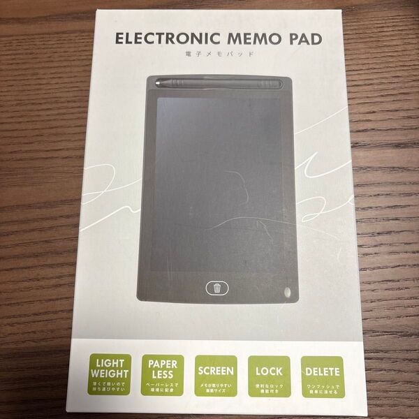 電子メモパッド 新品 未使用