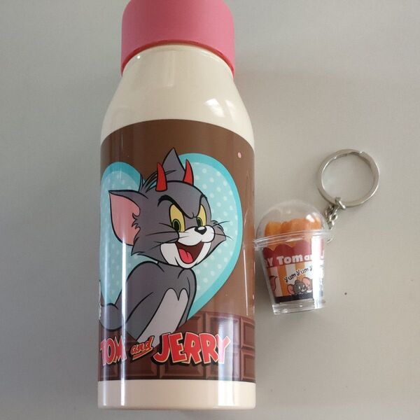 トムとジェリー 水筒ボトル リアルポテトキーホルダー 未使用