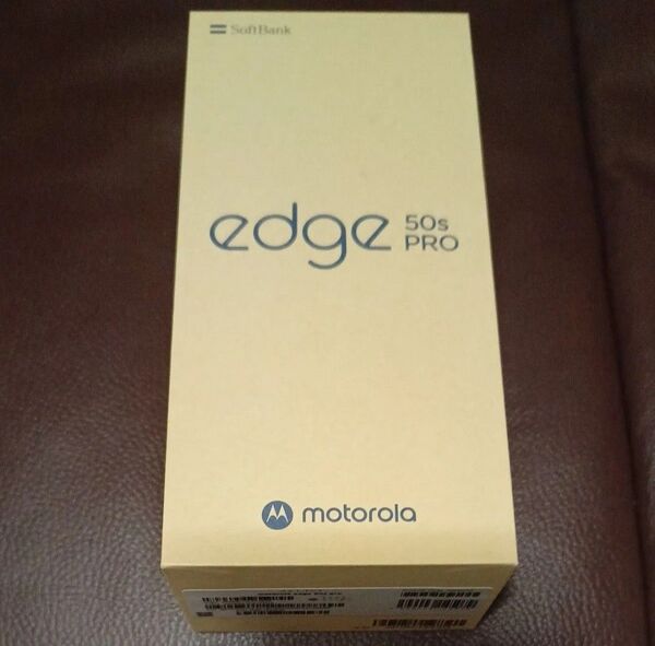 【本体のみ、充電器なし】motorola edge 50s pro 6.7インチ 8GB/256GB リュクスラベンダー