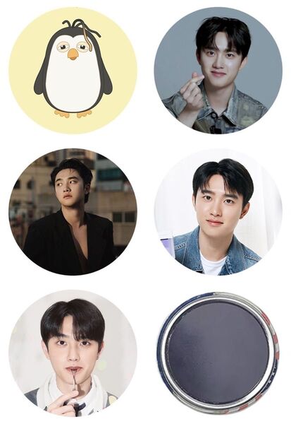 EXO ギョンス マグネット 5点 1500円 磁石 ディオ D.O 韓国グッズ