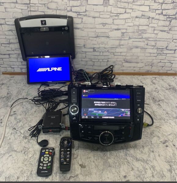 日産C26 ナビゲーション&フレーム&ETC MM513D-LCDDVD Bluetooth CD ディスプレイオーディオ