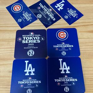 MLB WORLD TOUR TOKYO SERIES 2025 ステッカー3枚 コースター4枚セット