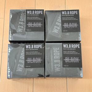 NULL PIXEL W3.8 ROPE BLACK EDITION 4本セット