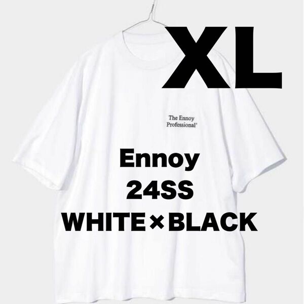 ENNOY Professional Logo T-Shirt 24SS XL