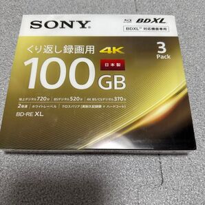 SONY 3BNE3VEPS2 BD-RE XL 100GB 3枚