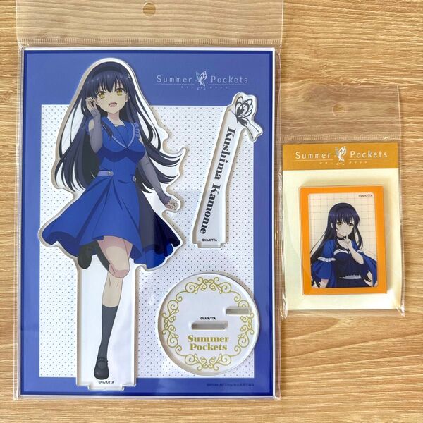 【セット売り+α】『Summer Pockets』 POP UP SHOP 限定描き下ろしグッズセット 久島鴎