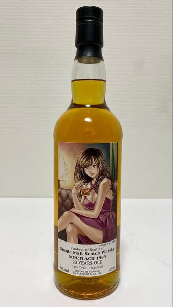 モートラック 1995 23年 ホグスヘッド 700ml 46% ◇ 仙道ますみ 萌ボトル MORTLACH アベイヒル