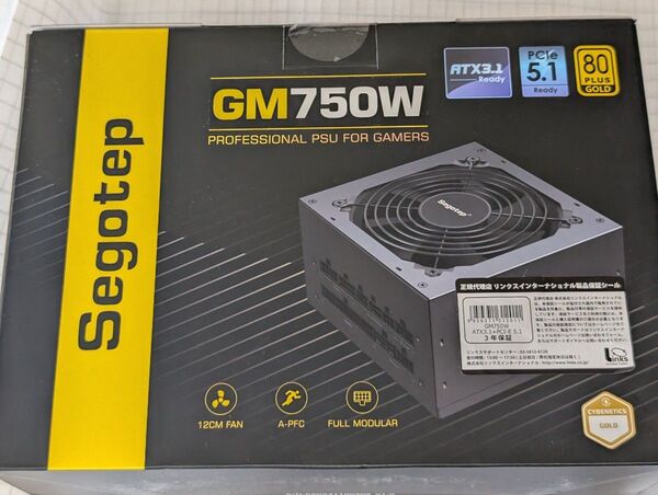 Segotep GM750W ATX 3.1 美品 PC電源