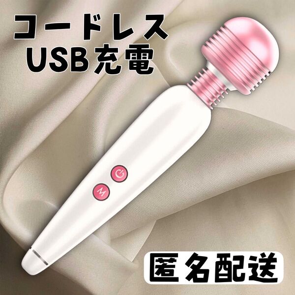 マッサージ器 ハンディーマッサージ 電マ ローター バイブ USB 充電