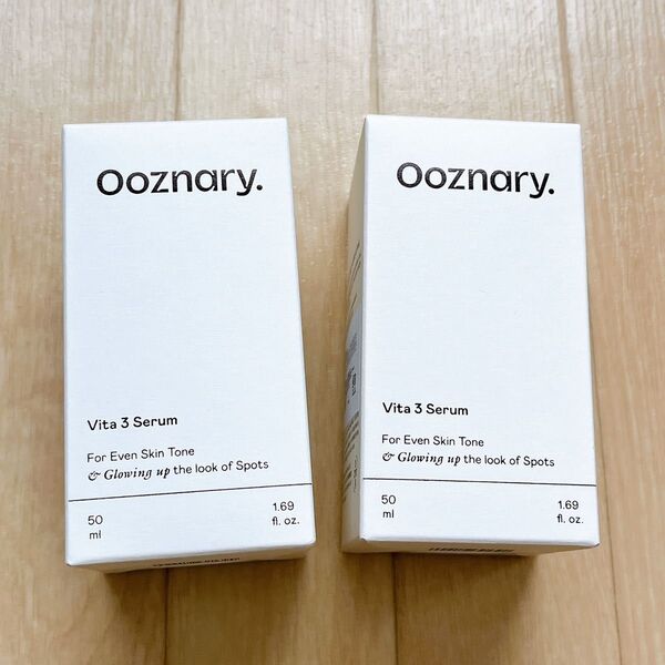 【新品未開封】オーズナリー ooznary vita3serum ビタ3セラム50ml美容液 2個セット