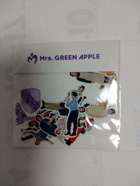 Mrs. GREEN APPLE ライラック ステッカーセット