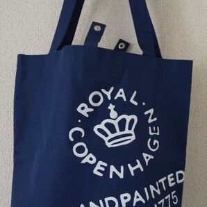 【未使用】ROYAL COPENHAGEN トートバッグ ネイビー