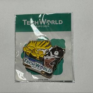 TECH WORLD テックワールド ピンバッジ 未開封 万博 大阪万博