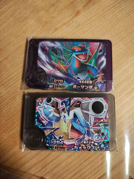 ポケモンフレンダ第5弾 ワンダーピック カメックス スーパートレジャー ボーマンダ