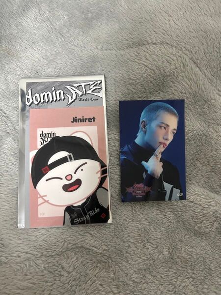 straykids domin ATE スキズ 静岡 エコパ シャトルバス特典 くじ ステッカー ヒョンジン ジニレット