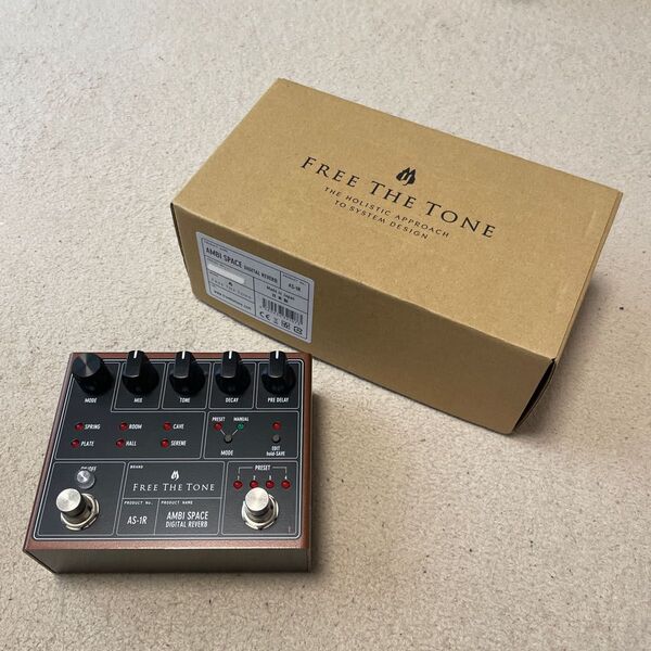Free The Tone AS-1R リバーブ ギター ベース 空間系