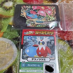 ポケモンフレンダ ワンダーピック フシギバナ サポートポケモンチケット テツノツツミ