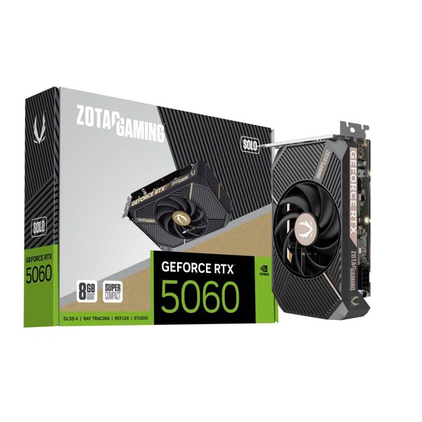 【即時発送】【新品未開封】ZOTAC GAMING GeForce RTX 5060 SOLO 8GB シングルファン