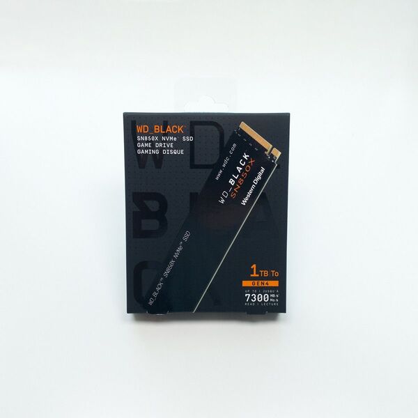 【即時発送】【1TB】WD BLACK SN850X PCIe 4.0 NVMe M.2 SSD