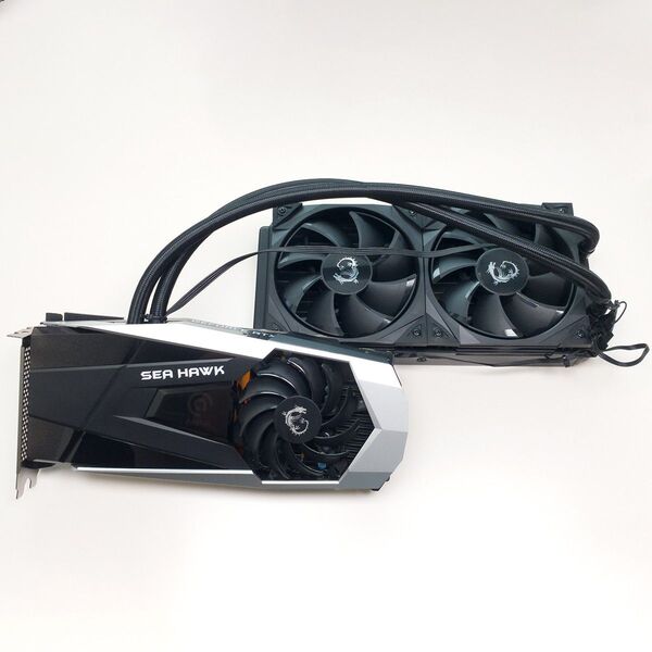 【即時発送】MSI GeForce RTX 3090 SEA HAWK HYDROGEN 24GB