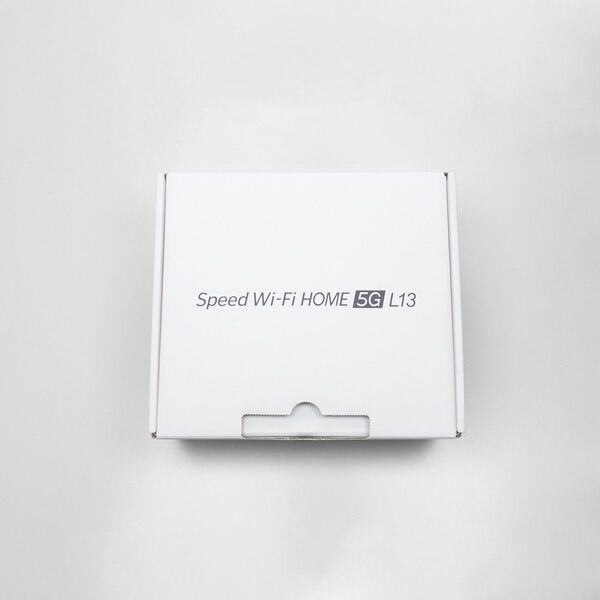 【即時発送】【極美品】ホームルーター Speed Wi-Fi HOME 5G L13