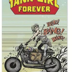 TANK GIRL FOREVER ブリキ看板 サインプレート 未使用品