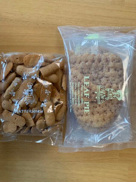 老舗洋菓子店マッターホーン 訳ありラングドシャ&訳ありリーフパイ