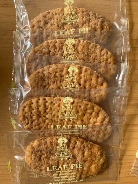老舗洋菓子店マッターホーン リーフパイ5枚