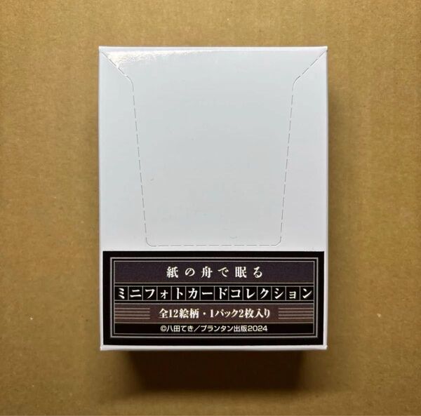 八田てき 紙の舟で眠る ミニフォトカードコレクション 1BOX コンプリート