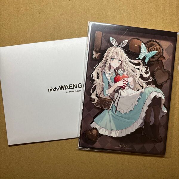 赤倉先生 個展 pixiv WAEN GALLERY ポストカード 10枚セット 封筒付き イラストカード