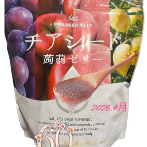 チアシード蒟蒻ゼリー 60個 コストコ 【賞味期限:2026.4】